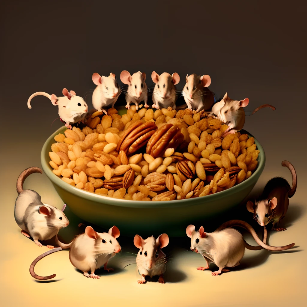 rats eat a variety of nuts,stickfigure
