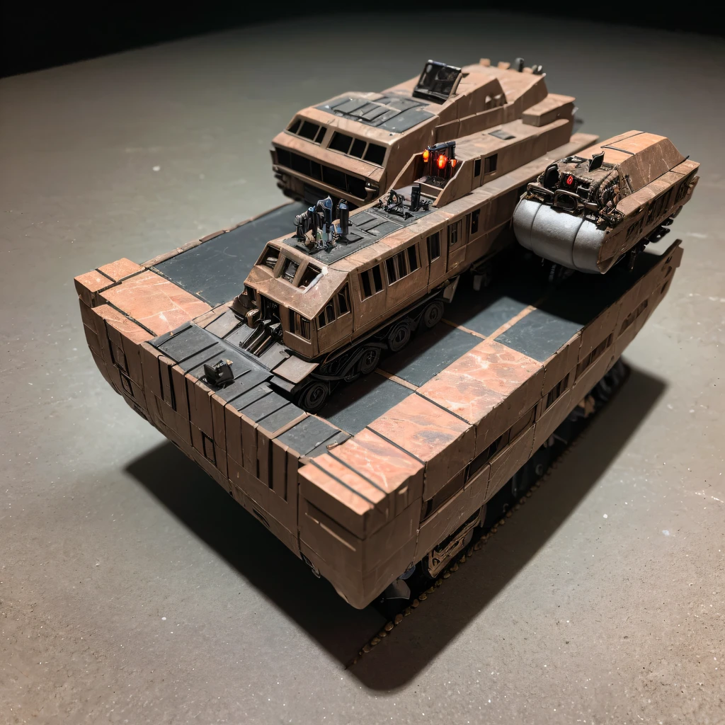 The Great Rift Valley region of the Mo River alluvial plain of Mars，Rock Sugar Onyx Nuclear Power Command Gunship Platinum Cruiser Taxue Red Marble Glow Gunboat Space Station 1:3 Models，mid day，Cyberpunk art of a，Rembrandt light，Detail portrayal，macro shot，surface reflection，high definition detail，Dingdall effect，Light and shadow intensification，The light shines，particle fx，3D modeling，Surface reflected light，detail-rich，Onyx crewneck gunboat