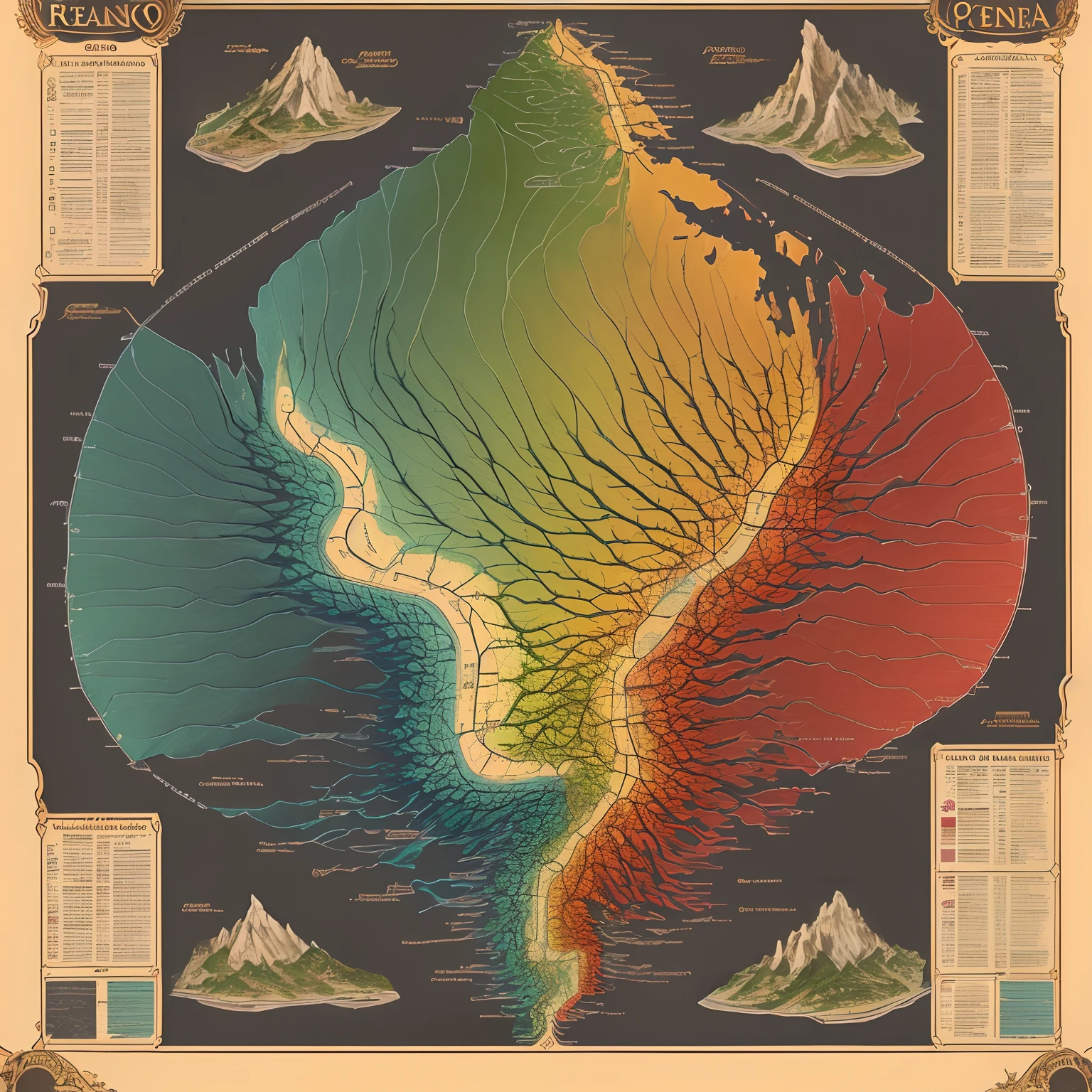Mapa mental do realismo em portugal