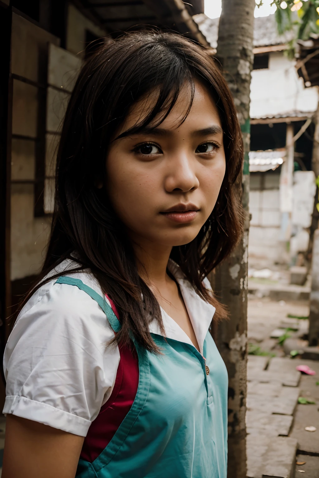 a girl from (Indonesia), portrait