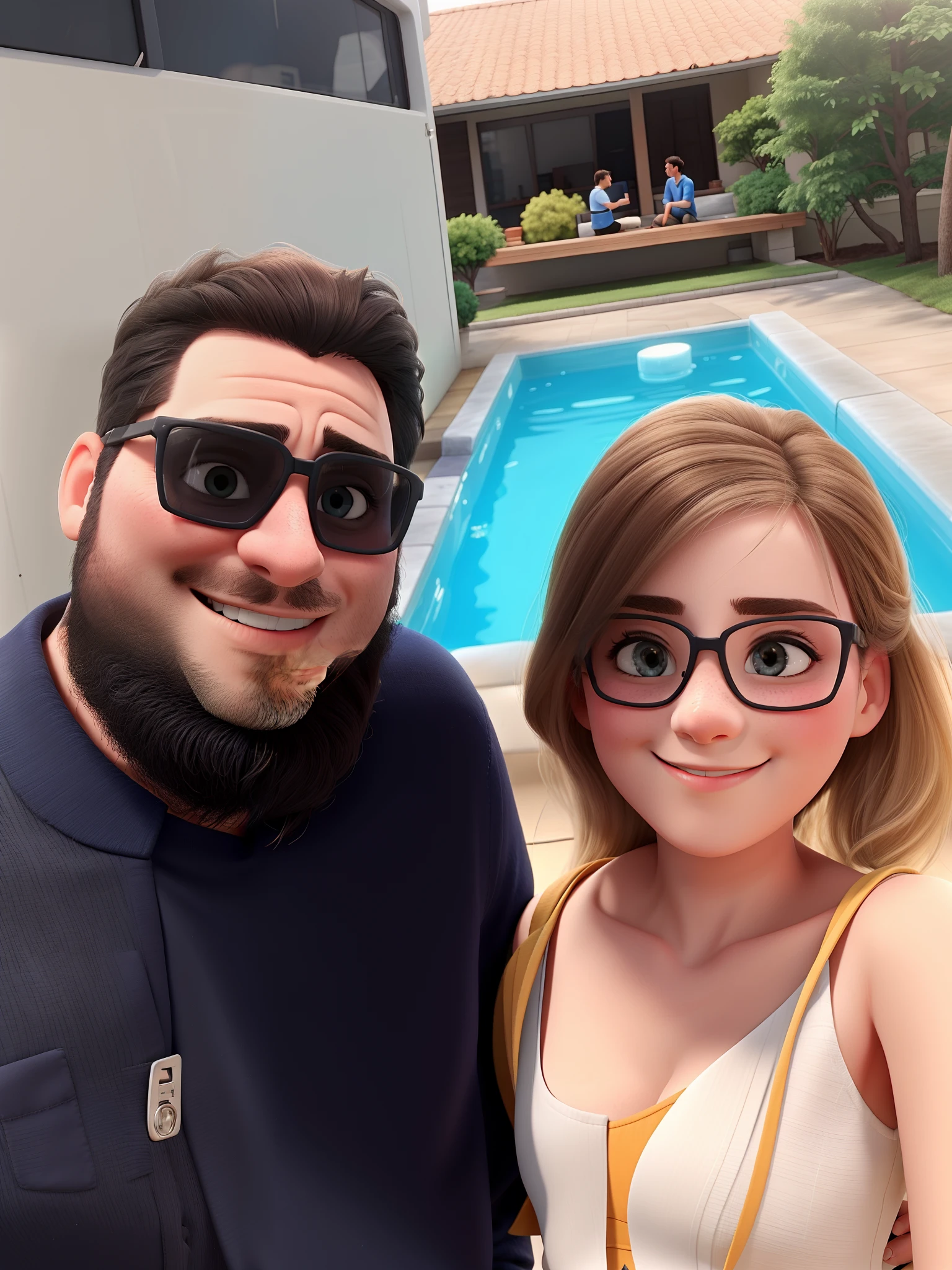 A couple in love
