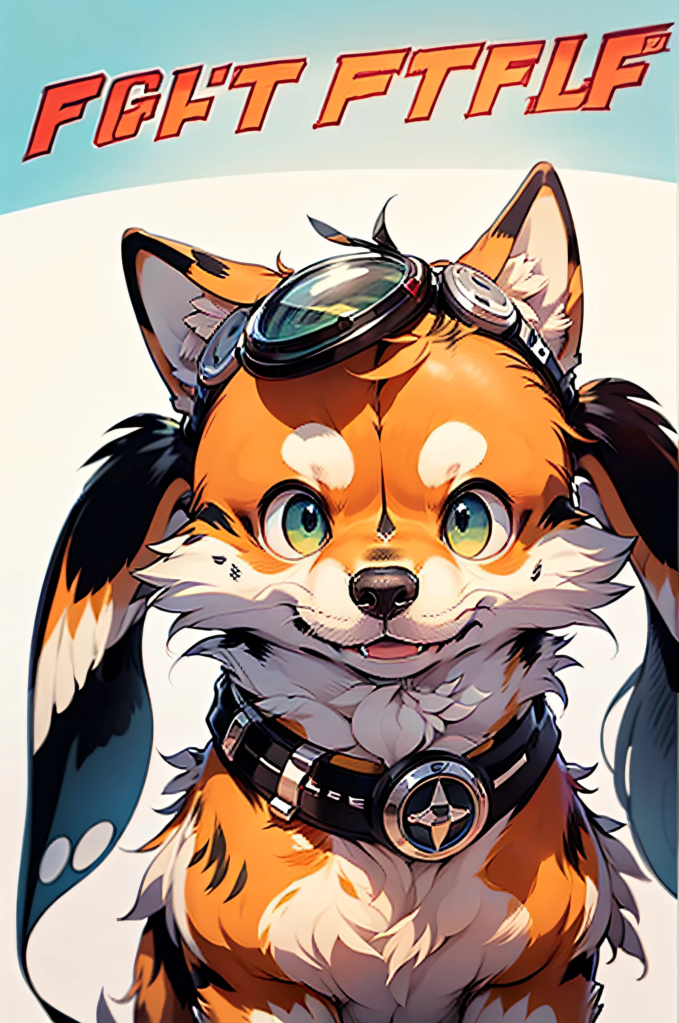 （Pilot man driving fighter jet）comic strip、Anthropomorphic beagle