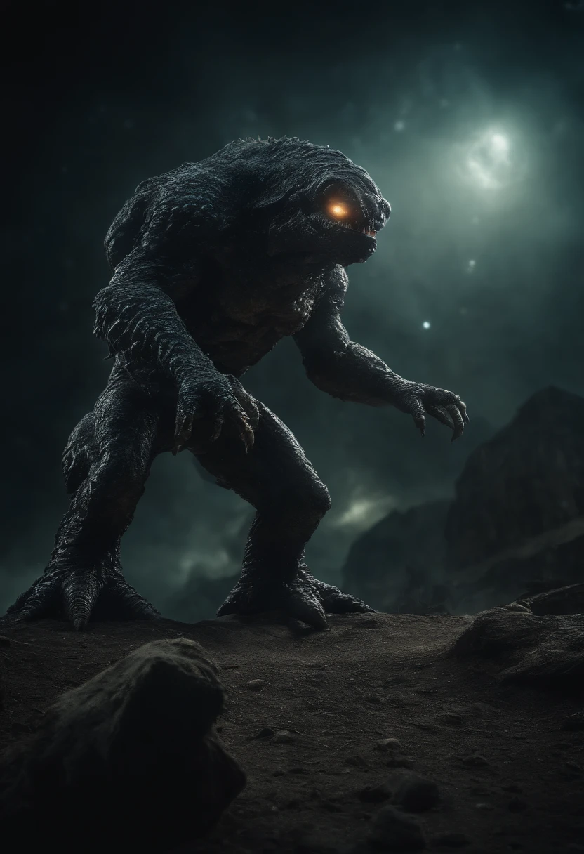 cosmic gigantic fircely monster variation under the effect of cosmic ray,full imagine,movie character,super detail