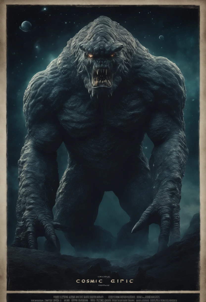 cosmic gigantic fircely monster variation under the effect of cosmic ray,full imagine,movie character,super detail