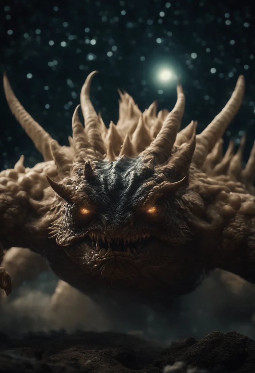 cosmic gigantic fircely monster variation under the effect of cosmic ray,full imagine,movie character,super detail