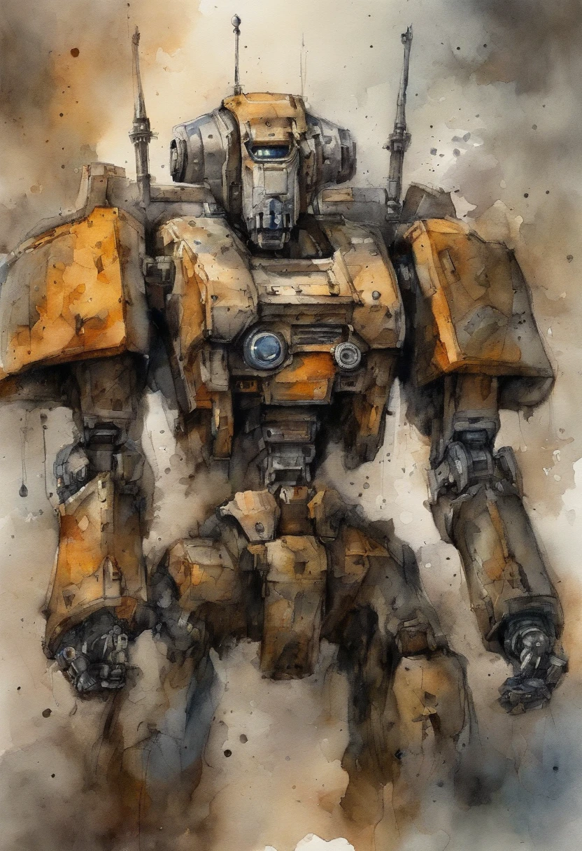 piloto de mecha, macho, pele escura, cabelos brancos, Cansado, rule of thirds, fundo de alta qualidade, Ultra-detailed scenario, Ultra sharp focus, foto profissional perfeita