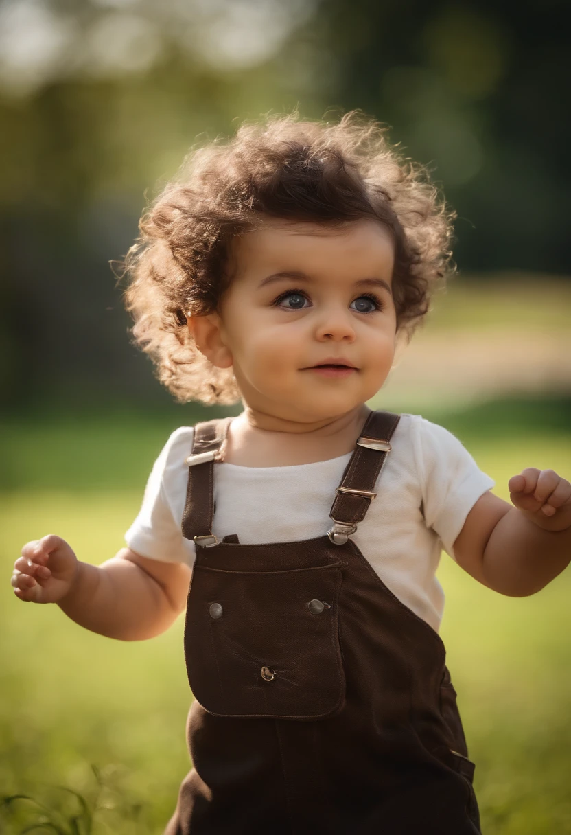 menino: Bernardo, aproximadamente 7 anos de idade, cabelo curto estilo Disney, olhos castanhos e sorrisos. : Theo, 4 meses de idade, cabelo curto estilo Disney, olhos castanhos e sorrisos. Carol: mami, negra, cabelos cacheados castanho escuro, olhos castanhos escuros. Matheus: Pai, branco, cabelos castanho escuro.