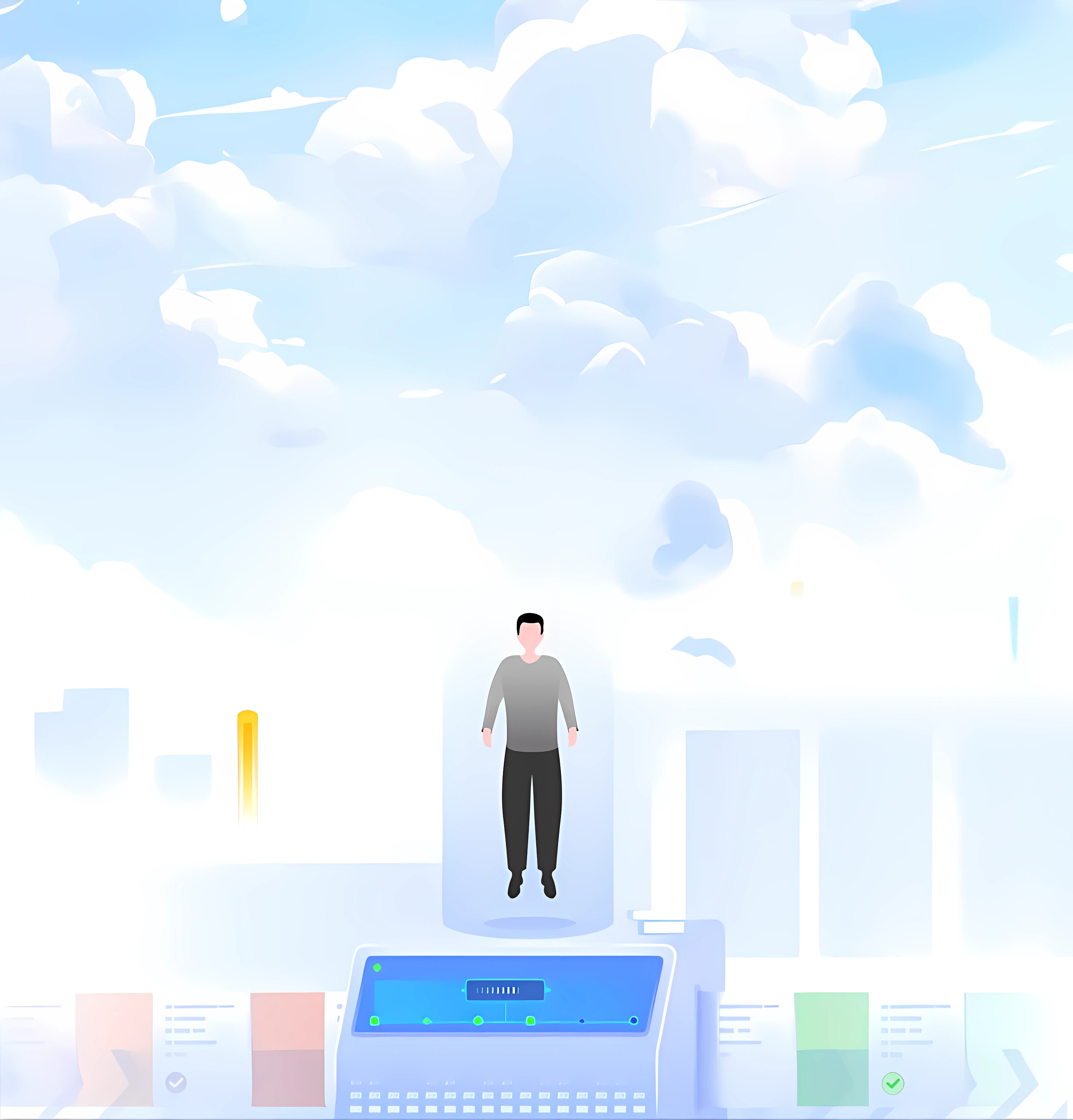 Sunnyday,Skysky,Clouds,4K