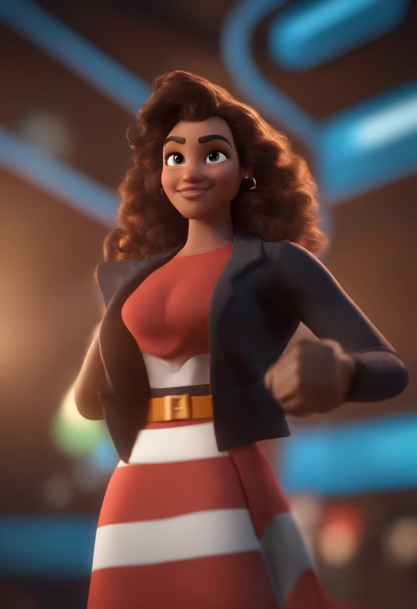 personagem dos desenhos animados de um homem com cabelo preto baixo, uma camisa do time flamengo, animation character, Caractere estilizado, animation style rendering, 3D estilizado, Arnold Maya render, 3 d render stylized, toon render keyshot, Personagem 3D, Personagem 3D, 3d rendering stylized, 3 d character render, personagem de desenho animado, Personagem de close up, Pose de personagem, (Estilo Pixar) (master part:1.2) (Bokeh) (best quality) (pele detalhada) (textura detalhada) (8k) (argila) (Cinematic lighting) (foco nítido