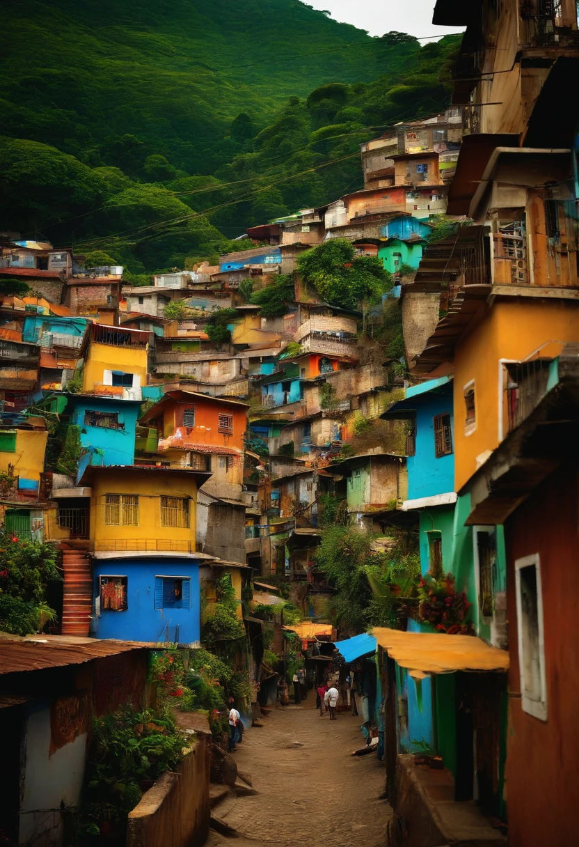 favela do rio de janeiro, scenic view