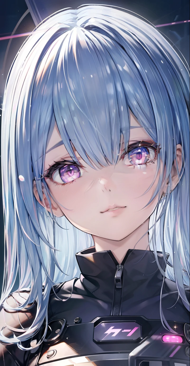masterpiece, best quality, half body, portrait, night city, 1girl, Anime, 3D, Japan, Pixar, realistic, teen girl, smiling, pretty face, harajuku fashion style, raincoat, beautiful, colorful, lights neon, Cyberpunk, smooth skin, illustration, art station, stanley artgerm lau painting, side glance, foreshortening, 8K extremely detailed, smooth, high resolution, ultra quality, highly detailed eyes, highly detailed mouth, highly detailed face, eyes perfect, both eyes are the same, true light, shine, iridescent, global illumination, real hair movement, real light, real shadow, real face, hd, 2k, 4k, 8k, 16k, realistic light, realistic shadow, glowing eyes , fluorescent eyes, soft light, dream light