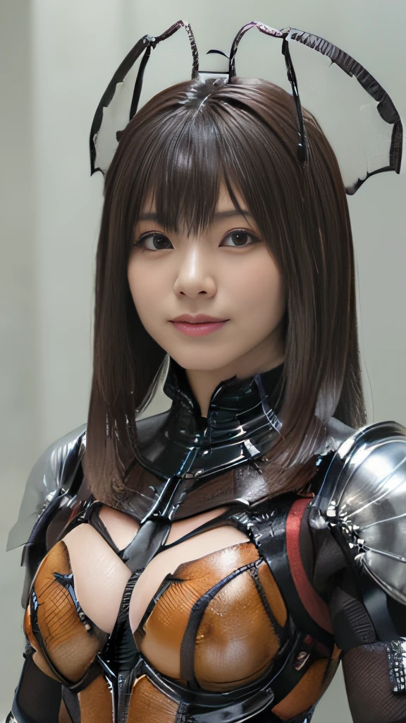 (high resolution,masterpiece,best quality,extremely detailed CG, anime, official art:1.4), realistic, photo, amazing fine details, all intricate, gloss and shiny,awesome many layers, 8k wall paper, 3d, sketch, kawaii, illustration,( solo:1.4), perfect female proportion,villainess, (fusion of dark brown cockroach and lady:1.4), (brown cockroach form lady:1.2), (brown cockroach lady:1.2), (fusion:1.2), (solo:1.4), (evil smile:1.2), muscular, abs, (cockroach brown exoskeleton bio insect suit:1.4), (cockroach brown exoskeleton bio insect armor:1.2), (brown transparency cockroach wing:1.4), (brown cockroach antennae:1.3),