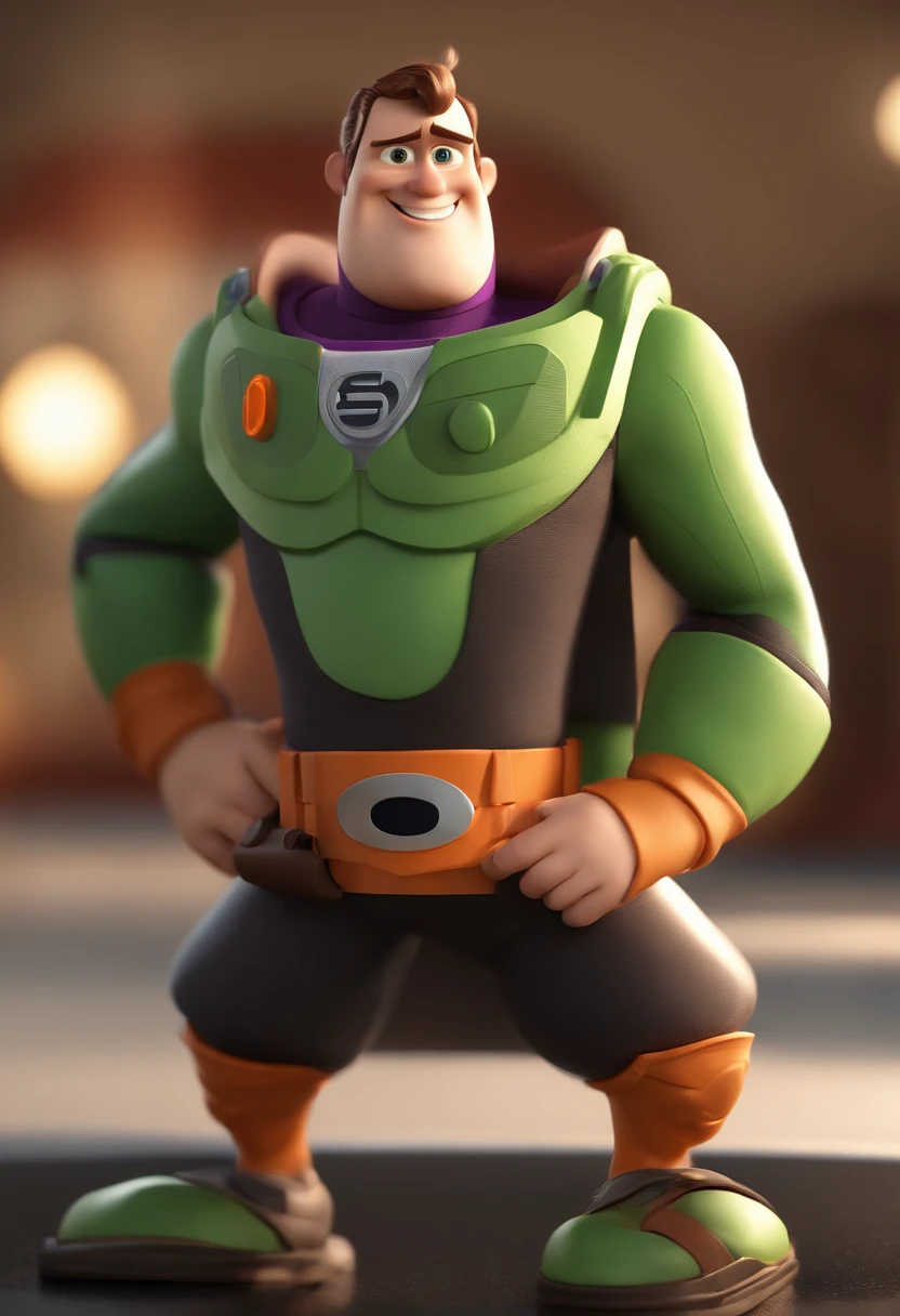 personagem dos desenhos animados de um homem Branco, uma camisa preta, olhos castanhos, animation character, Caractere estilizado, animation style rendering, 3D estilizado, Arnold Maya render, 3 d render stylized, toon render keyshot, Personagem 3D, Personagem 3D, 3d rendering stylized, 3 d character render, personagem de desenho animado, Personagem de close up, Pose de personagem, (Estilo Pixar) (master part:1.2) (Bokeh) (best quality) (pele detalhada) (textura detalhada) (8k) (argila) (Cinematic lighting) (foco nítido