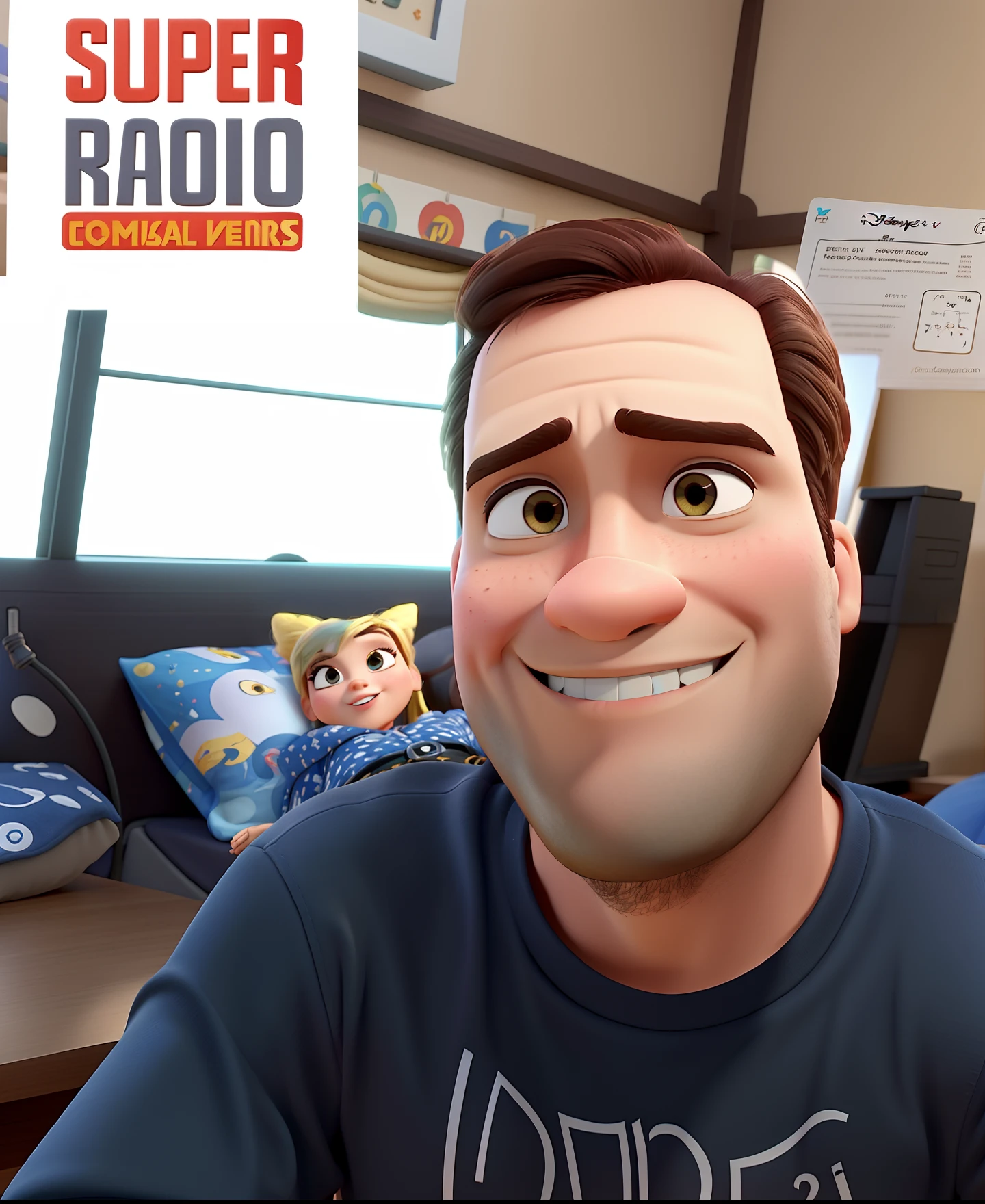 casal homem e mulher no estilo Disney Pixar, alta qualidade, melhor qualidade
