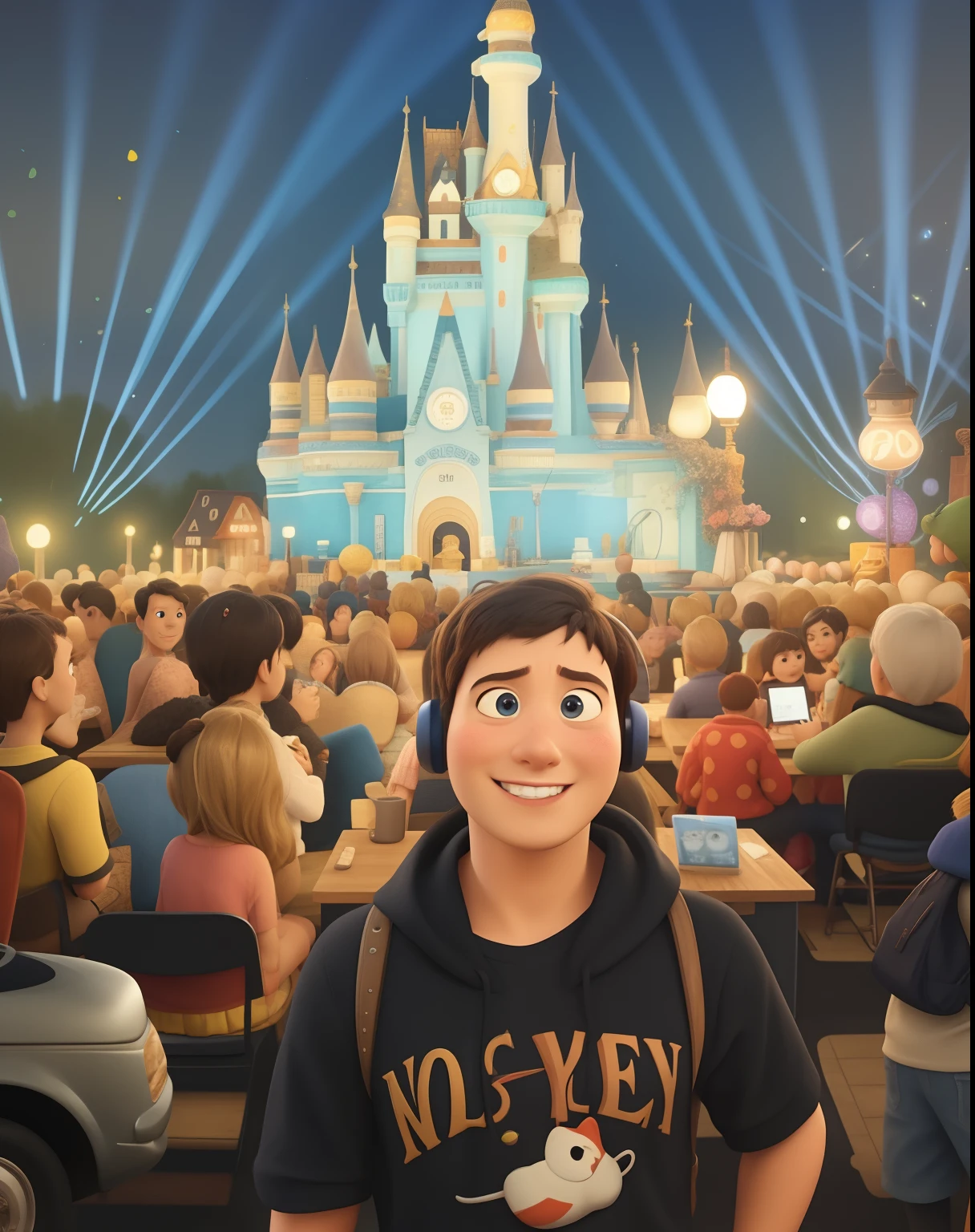Pixar style