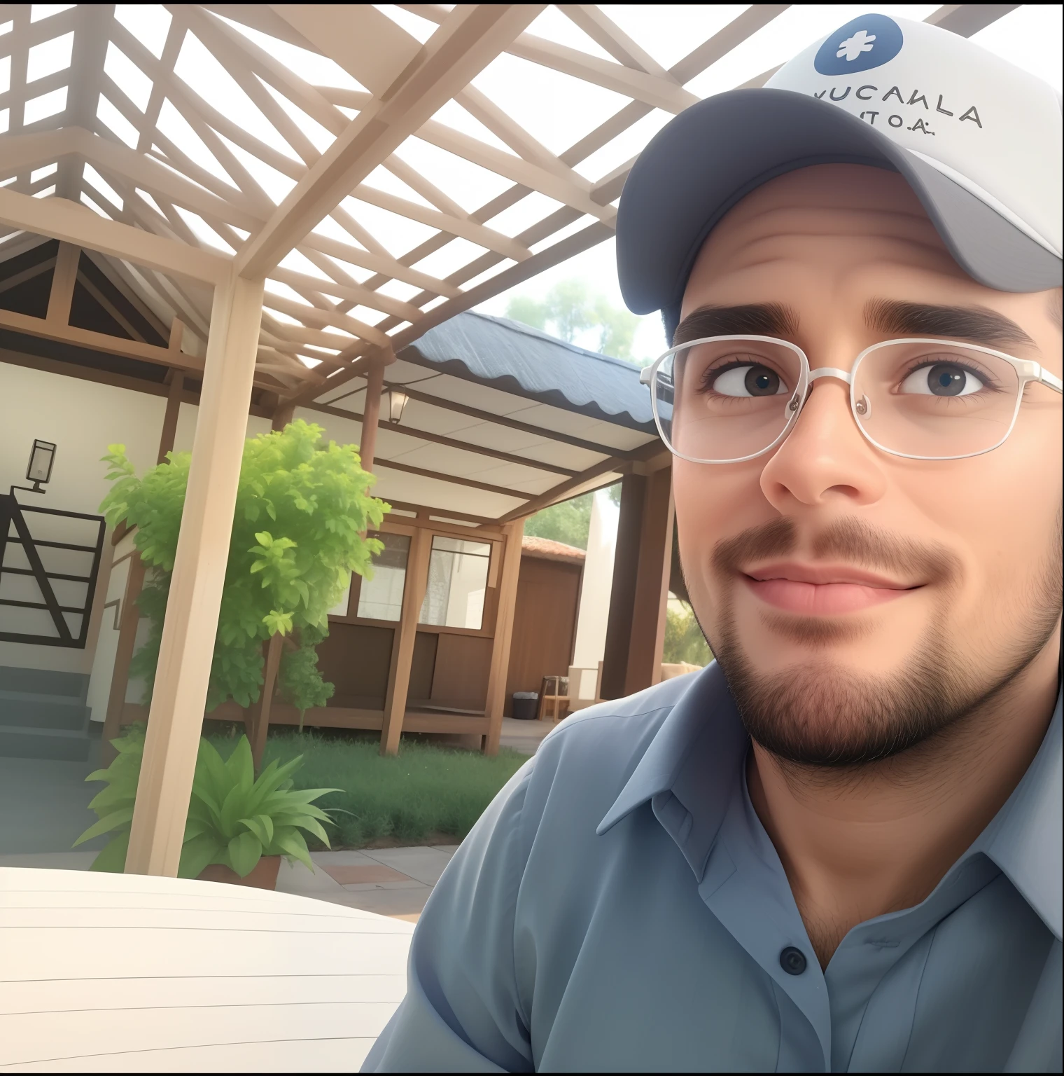 Um homem de 30 anos, com cabelos castanhos curtos,face de diamante, olhar rigoroso, e olhos castanhos, Wearing white white shirt with tie and glasses.