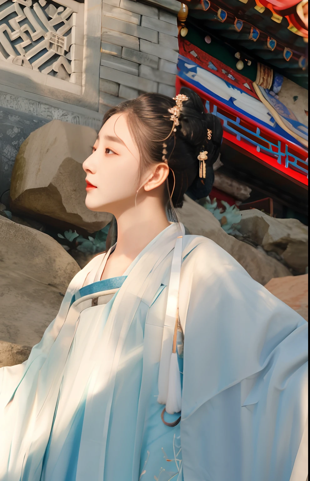 photorealestic,Hanfu,Good mouth,Good nose