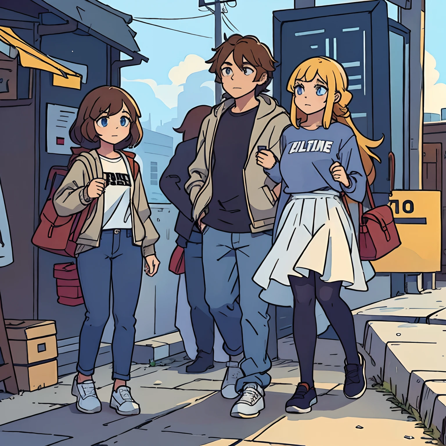 Casual outfit from the future