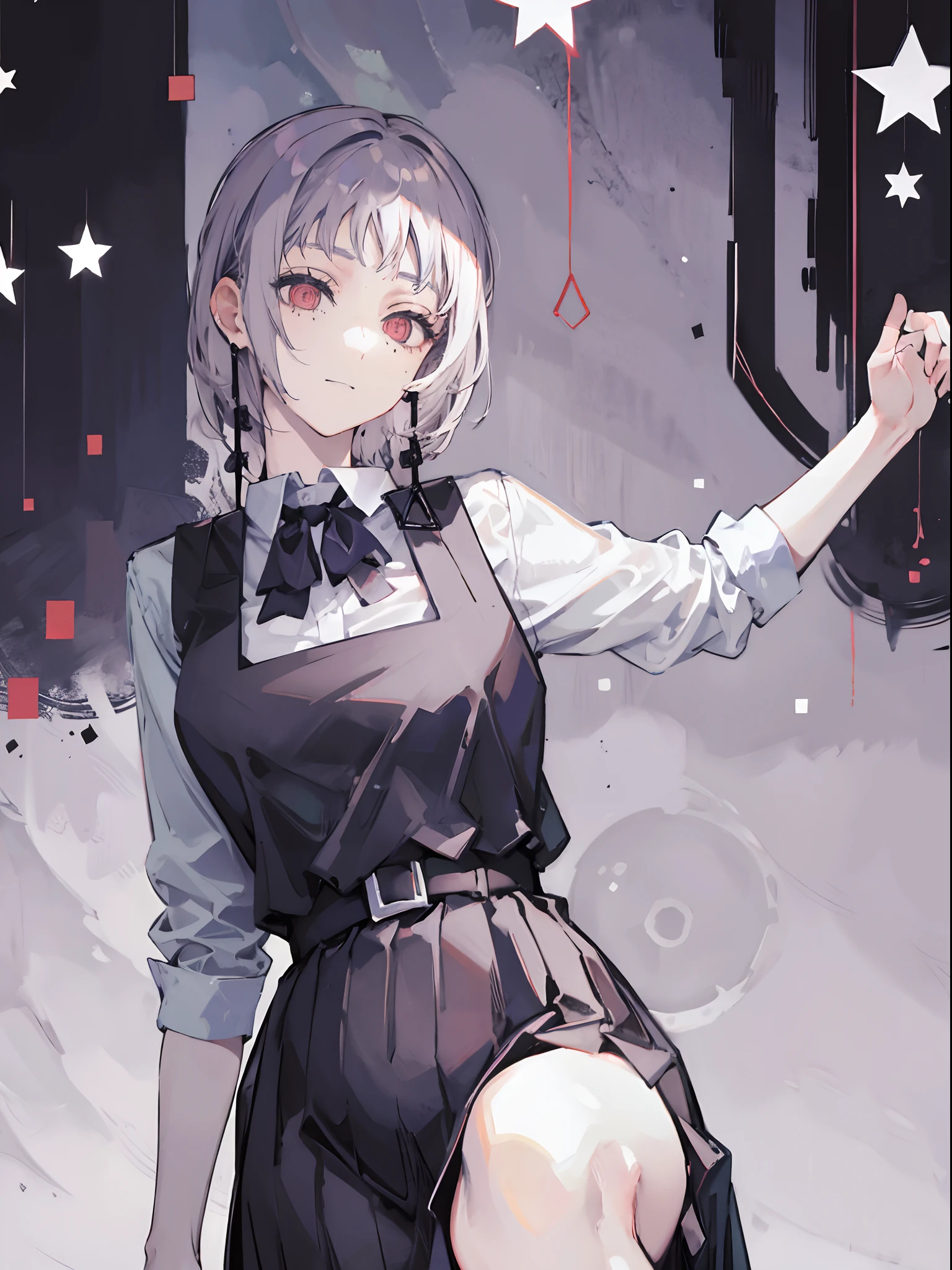 tall, short black dress