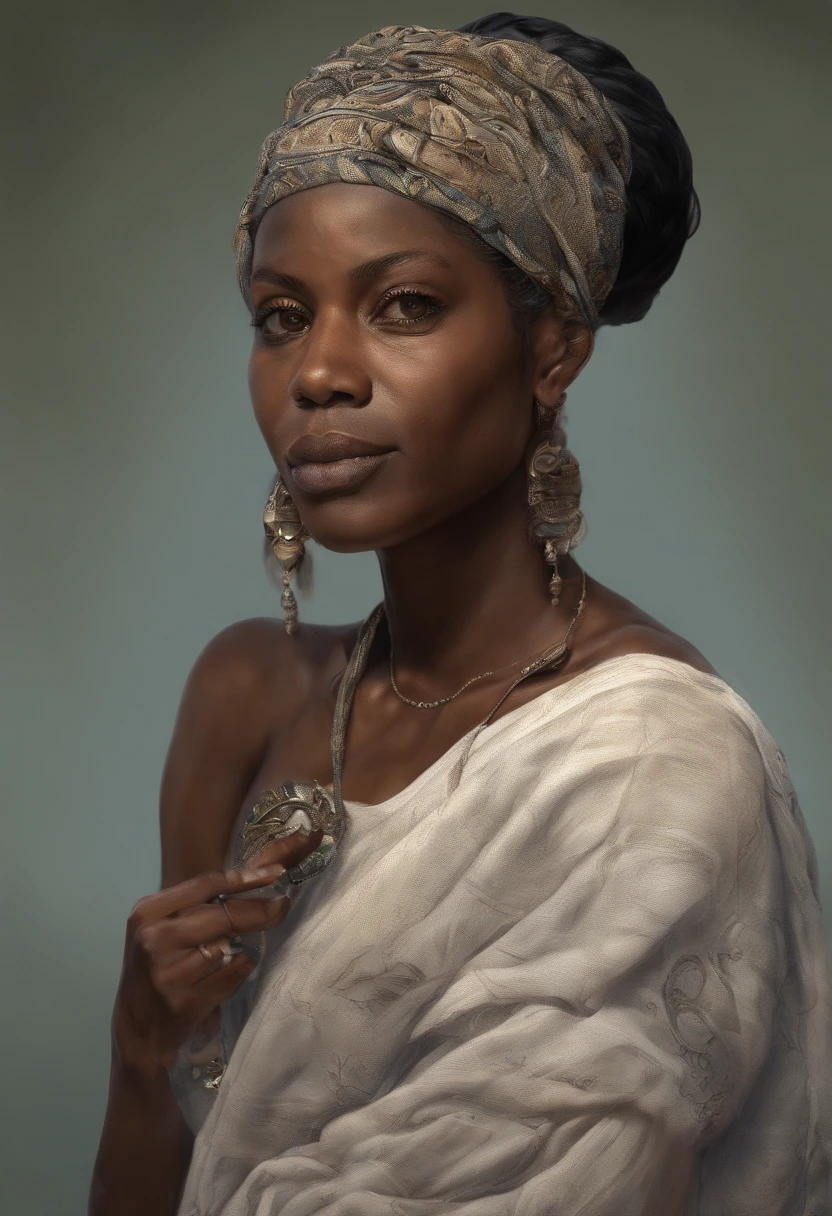 **Post-impressionist style, mulher negra, Autorretratos introspectivos, chorando, lagrimas , capturando os pensamentos internos, emotions, and the identity of black women through evocative and introspective self-representations. --v 4: 50** - (quase) --s 2