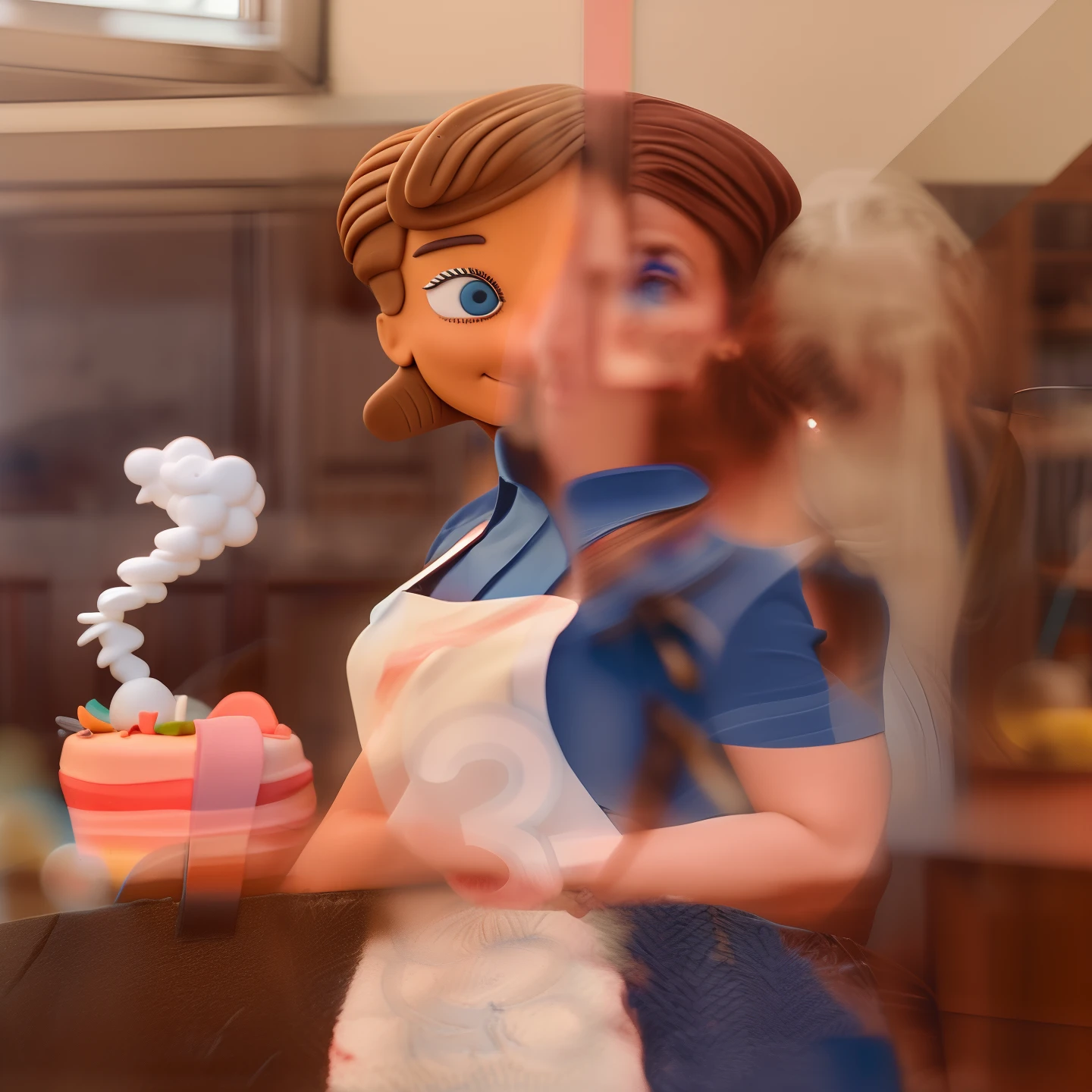 there are two women sitting at a table with a cake, celebrating a birthday, holding a birthday cake, 3 6 years old, thirtysomethins years old, 3 2 years old, about 3 5 years old, 38 years old, profile image, 3 5 years old, 35 years old, years old, birthday cake on the ground