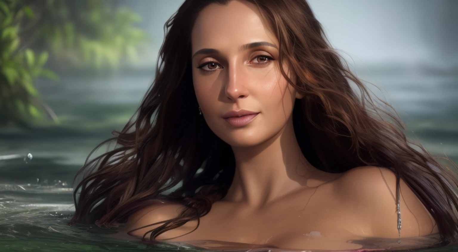 lady of the lake, a fey woman partially submerged, arms outstretched (((holding Excaliber sword horizontaly))), water dripping off of clothes, flowing gossamer clothing, enchanting,artstation,smooth, sharp focus,art by ross tran and greg rutkowski and alphonse Mucha and Bak Karol, (digital painting:1.16), soft lighting, CGSociety,ArtStation,(__Hyperrealism:1.3),(__Photorealism:1.3),(Land Art:1.3),(CMYK Colors:0.5),naturalism,land Art,regionalism,shutterstock contest winner,trending on unsplash,featured on Flickr