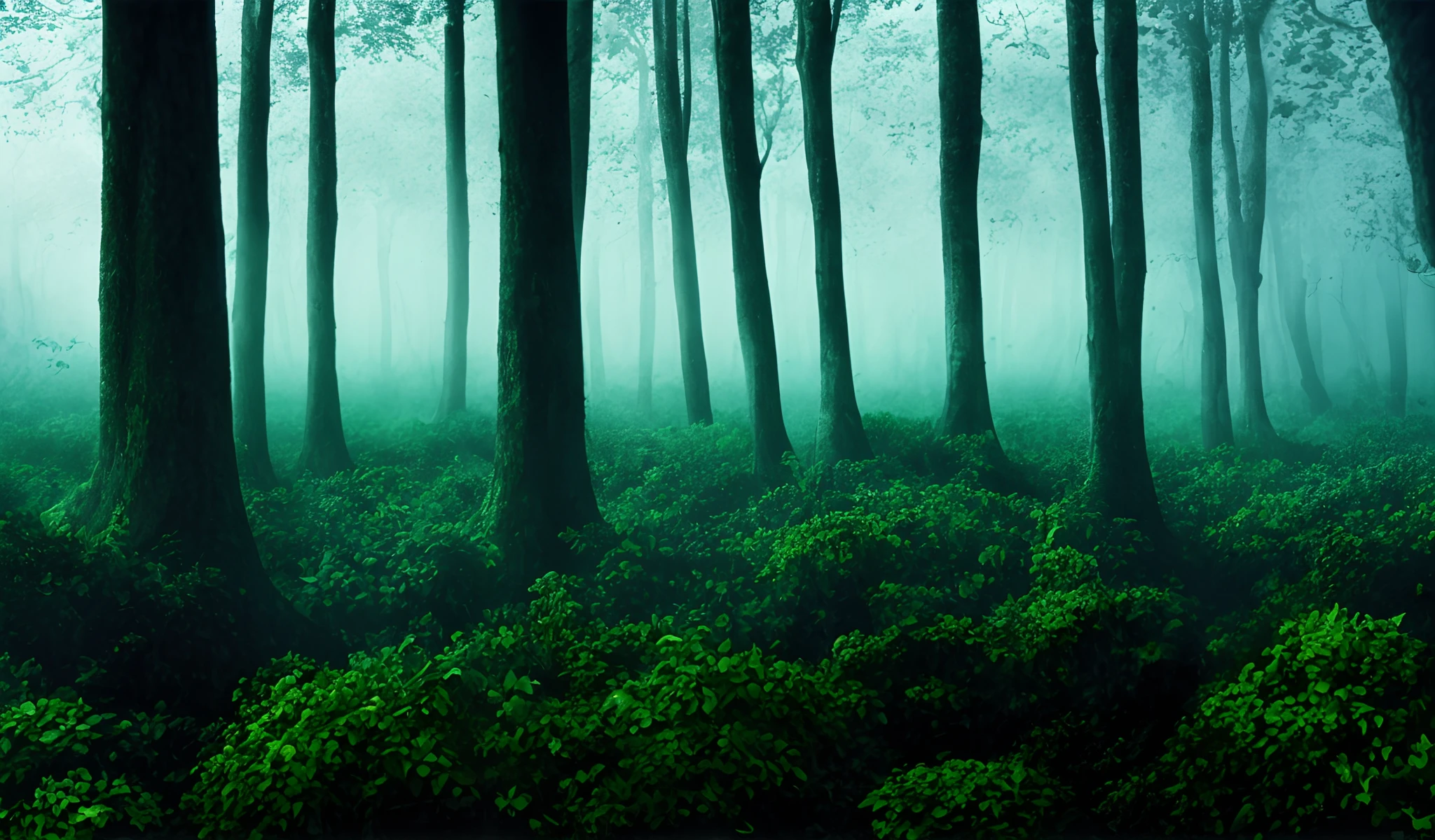 Deep-sea forest