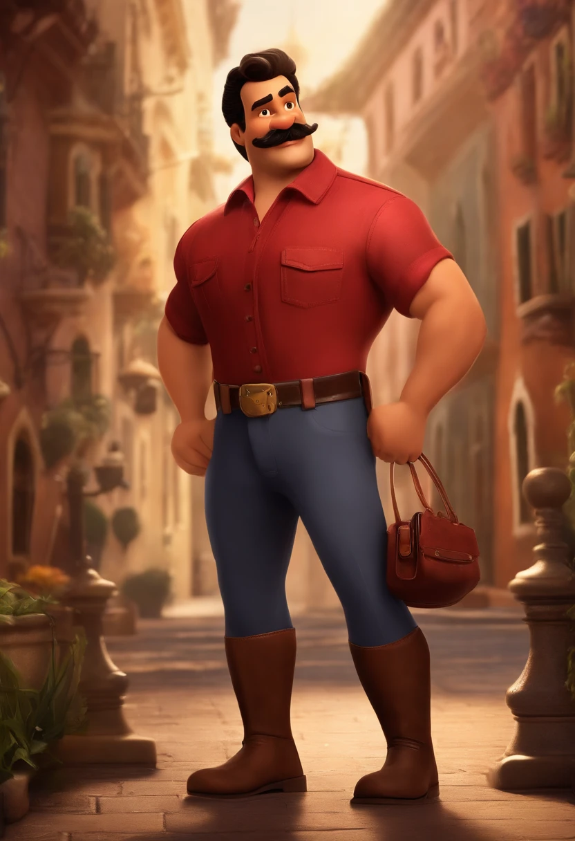 "Hello! I'm a 37-year-old bus driver with a separate mustache that makes me look like an authentic Mexican character. With expressive brown eyes and a strong physique, tenho 170 cm de altura e cabelos pretos. I also go to the gym regularly. Estou pronto para embarcar em uma aventura emocionante e dar vida a personagens disney pixar cativantes!"