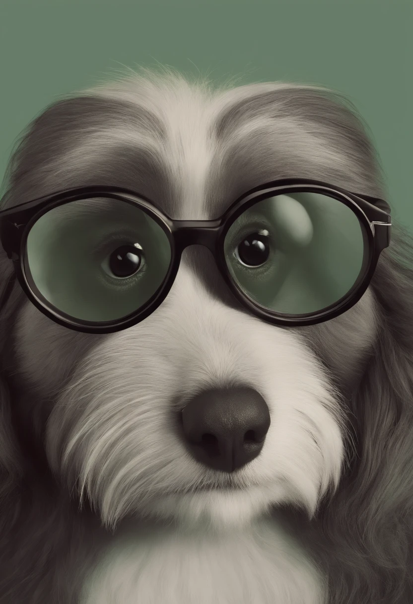 Um poster do filme da Disney. O Pai possui olhos azuis e barba longa, levemente grisalha. He's a little overweight. A filha, loira de olhos azuis, with round prescription glasses. The mother with long, cabelos levemente ondulados, olhos cor verde azulado, bem claros, e tom de cabelo loiro escuro.