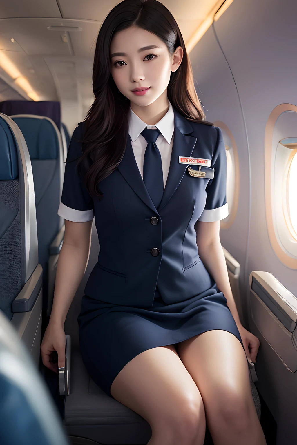 Japanese sexy stewardess