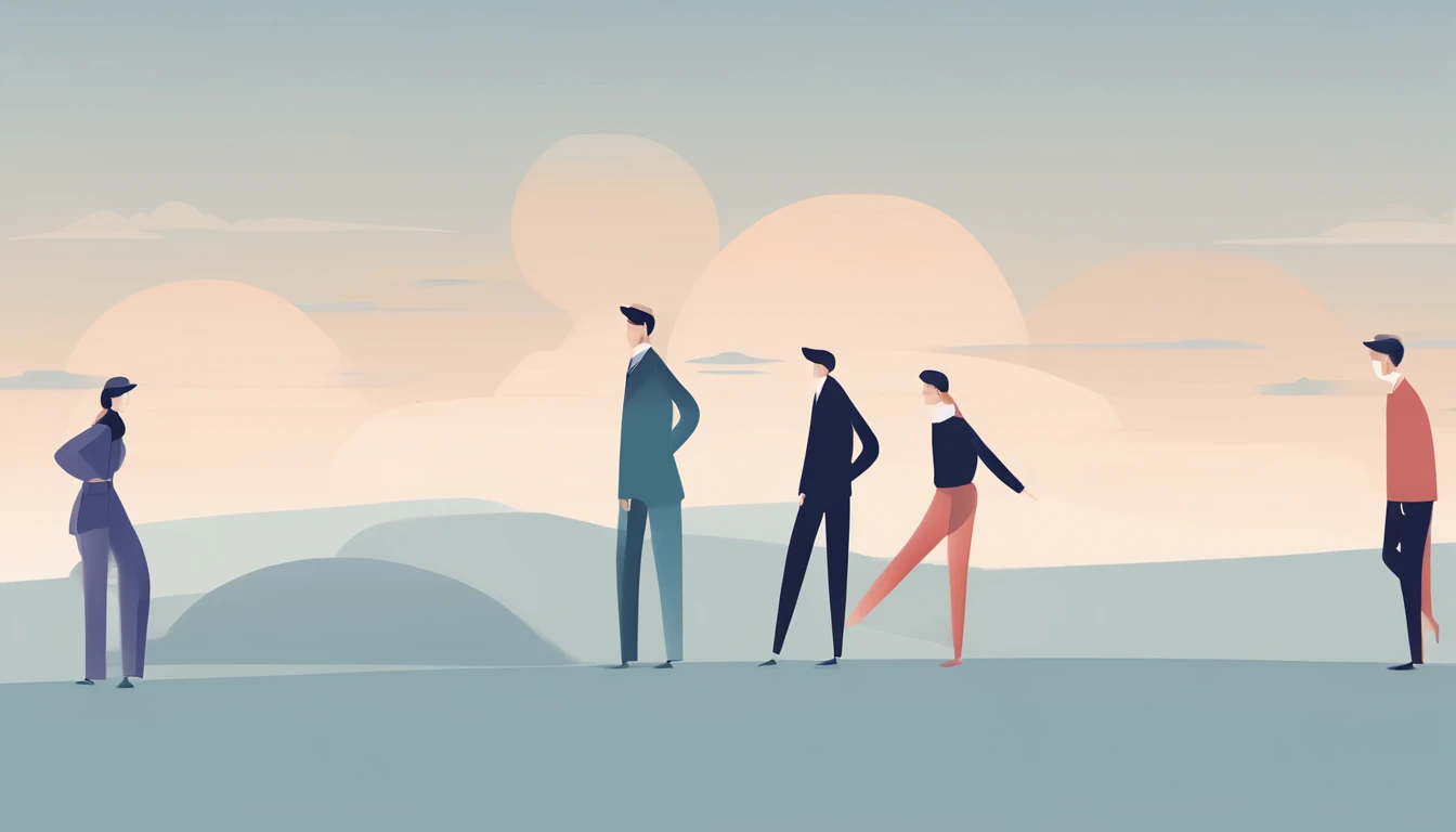 illustration,multiple persons,There are a lot of people doing a lot of different things