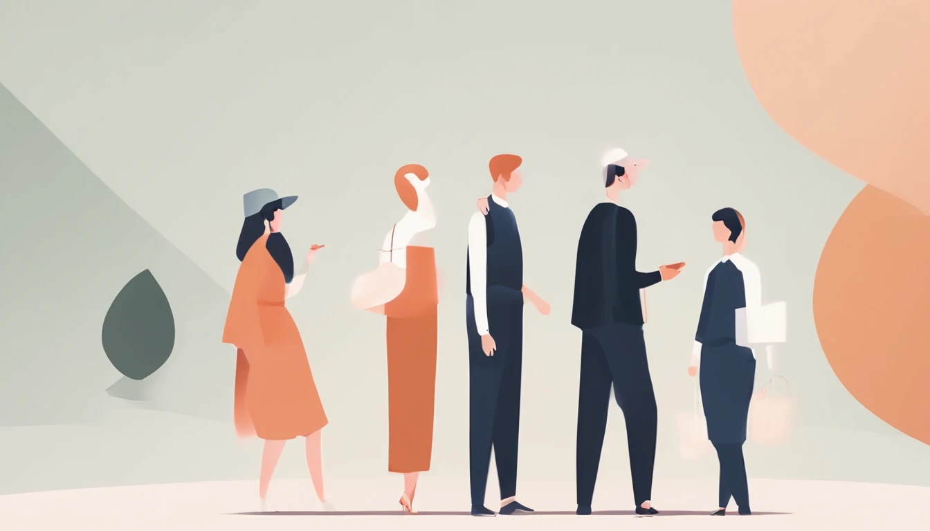 illustration,multiple persons,There are a lot of people doing a lot of different things