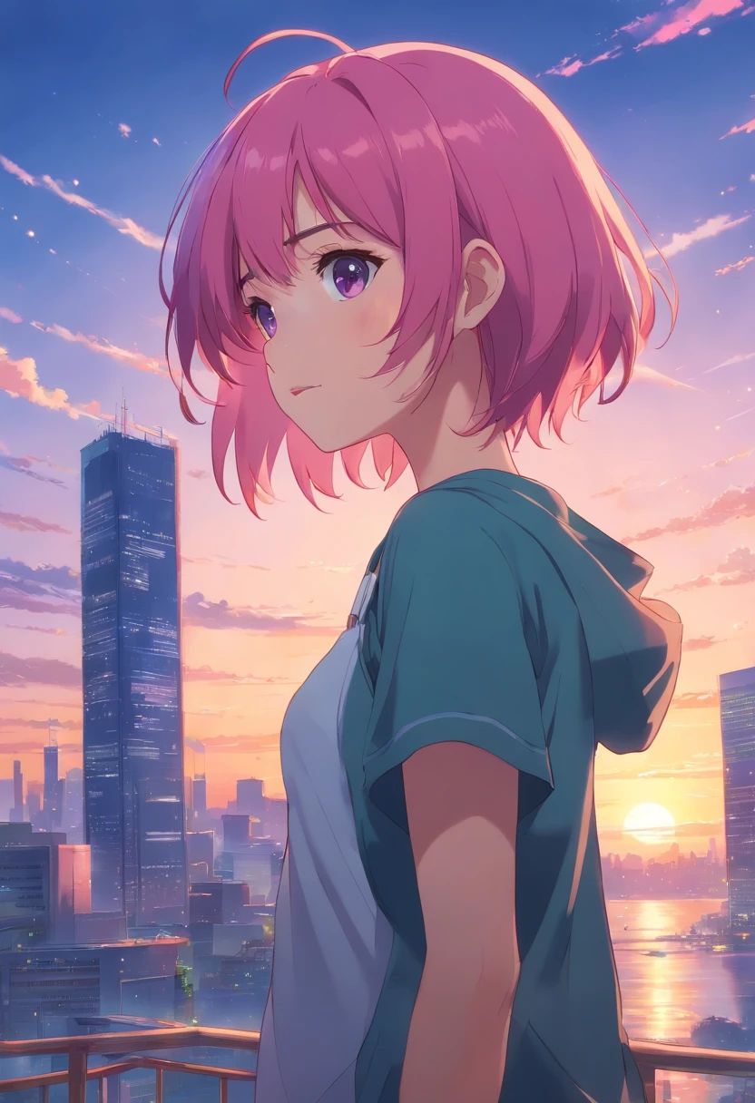 pink hair
