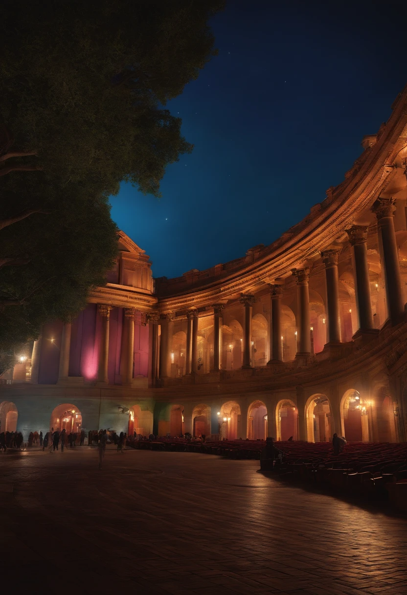 Coliseu estilo pixar