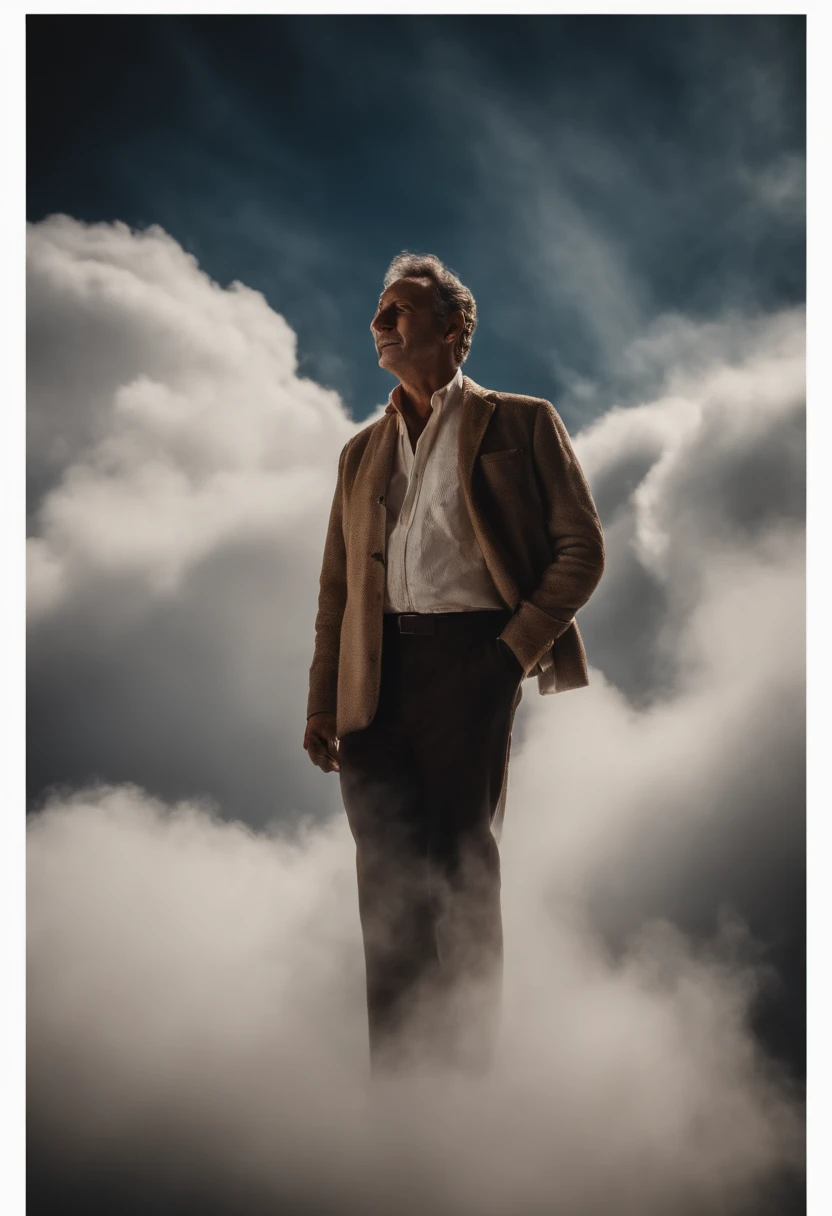 lucio battisti singing in the sky trough the clouds