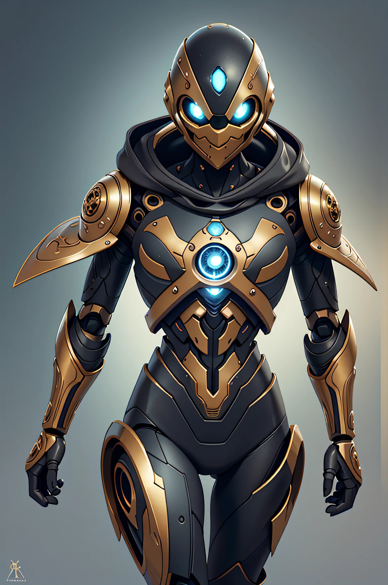 A robot Butler in a bustling sci-fi space station, its sleek metallic design complementing the high-tech environment, serving drinks to diverse humanoid and alien patrons in a lively, neon-lit bar, the scene filled with laughter and conversations, conveying a sense of camaraderie and intergalactic socializing