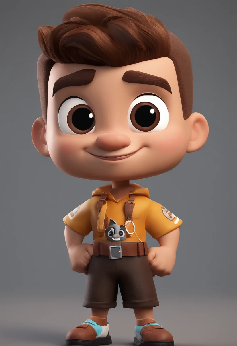 Personagem de desenho animado de um homem ao redor dos 20 anos, brasileiro, Short hair with a gradient topknot on the sides, roupa esportiva de inverno, um personagem animado, Caractere estilizado, animation style rendering, 3D estilizado, Arnold Maya render, 3 d render stylized, toon render keyshot, Personagem 3D, Personagem 3D, 3d rendering stylized, 3 d character render, personagem de desenho animado, Personagem de close up, Pose de personagem, (Estilo Pixar) (master part:1.2) (Bokeh) (melhor qualidade) (pele detalhada) (textura detalhada) (8k) (argila) (Cinematic lighting) (andres rios, Jose Miguel Romano Francisca, mateus 9 5, Cristiano Orrillo, Ronaldo Luis Nazario da Lima, Mohamed Chahin, Rodri Hernandez, victor maristane, Sylvester Stallone, Eloy Morales, Alex, Khyzyl Saleem, Joel Torres)