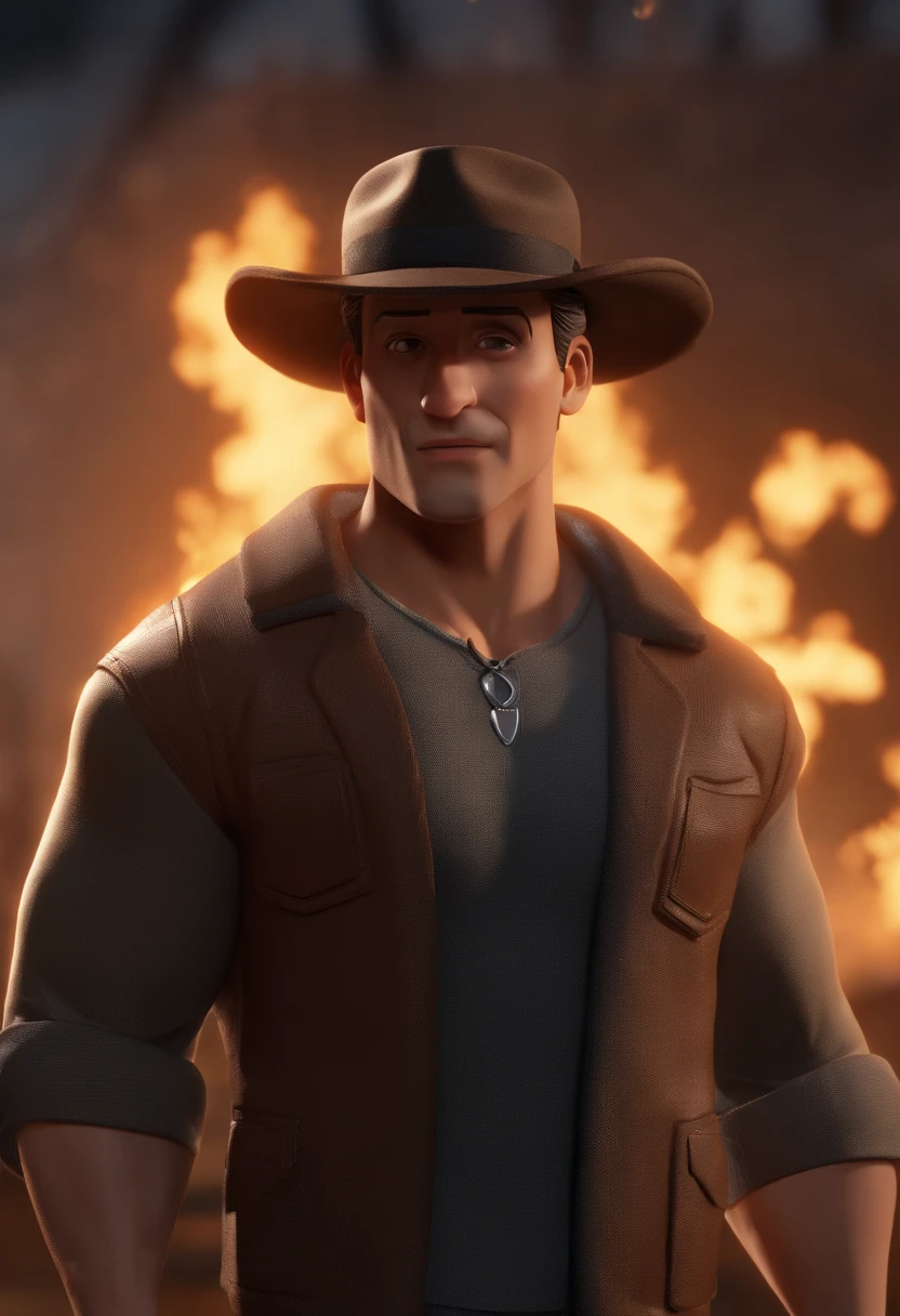 Personagem de desenho animado de um homem ao redor dos 20 anos, brasileiro, Short hair with a gradient topknot on the sides, roupa esportiva de inverno, um personagem animado, Caractere estilizado, animation style rendering, 3D estilizado, Arnold Maya render, 3 d render stylized, toon render keyshot, Personagem 3D, Personagem 3D, 3d rendering stylized, 3 d character render, personagem de desenho animado, Personagem de close up, Pose de personagem, (Estilo Pixar) (master part:1.2) (Bokeh) (melhor qualidade) (pele detalhada) (textura detalhada) (8k) (argila) (Cinematic lighting) (paisagem montanhosa com neve), ( Rodri Hernandez, victor maristane, Sylvester Stallone, Eloy Morales, Alex, Khyzyl Saleem, Joel Torres)