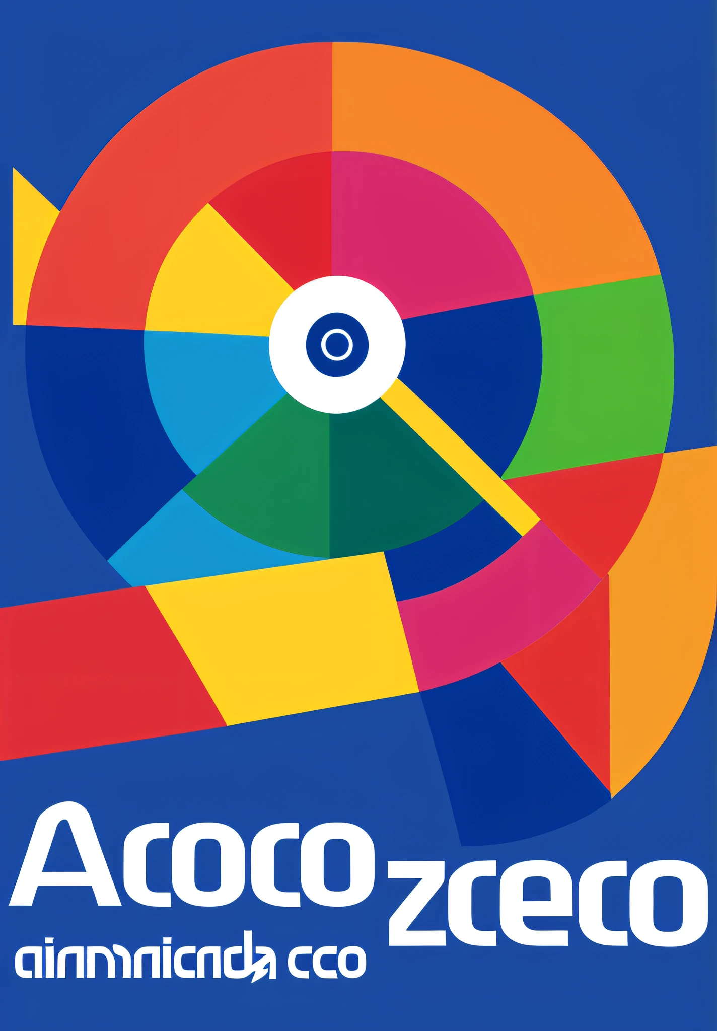 logotipo , locutor de radio animada