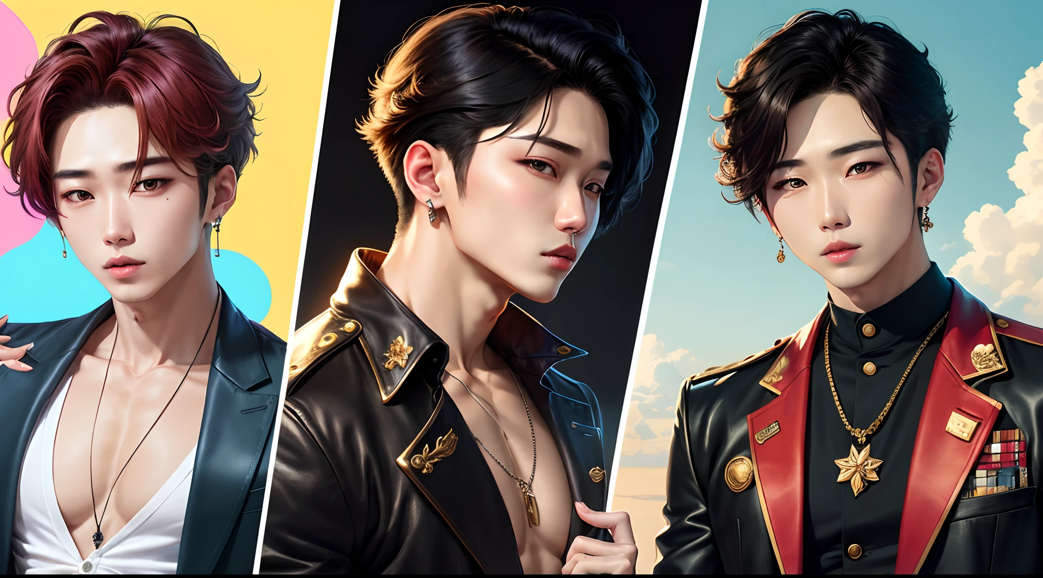 Fictional Male Kpop Idol