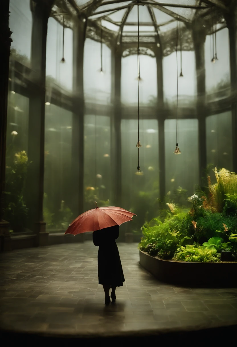 aquariums　femele　umbrellas
