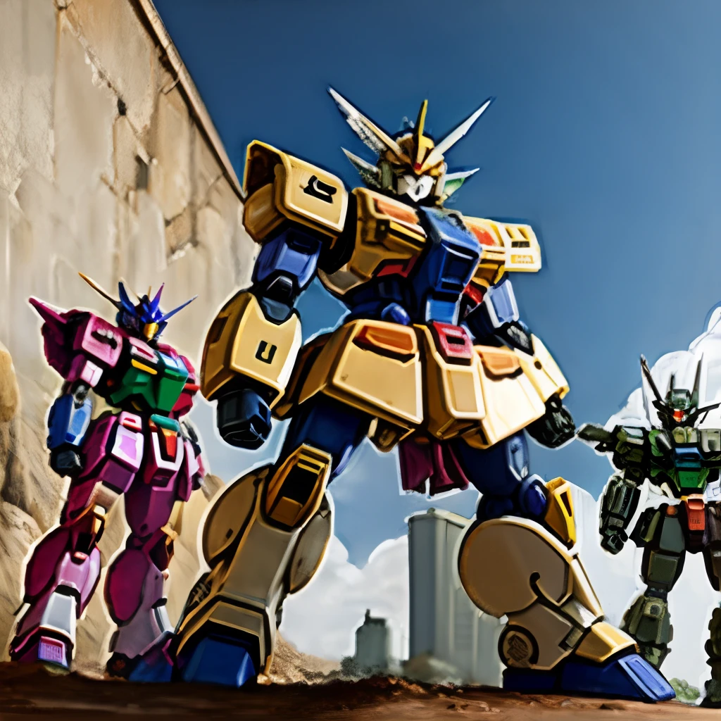 Gundam and transformers