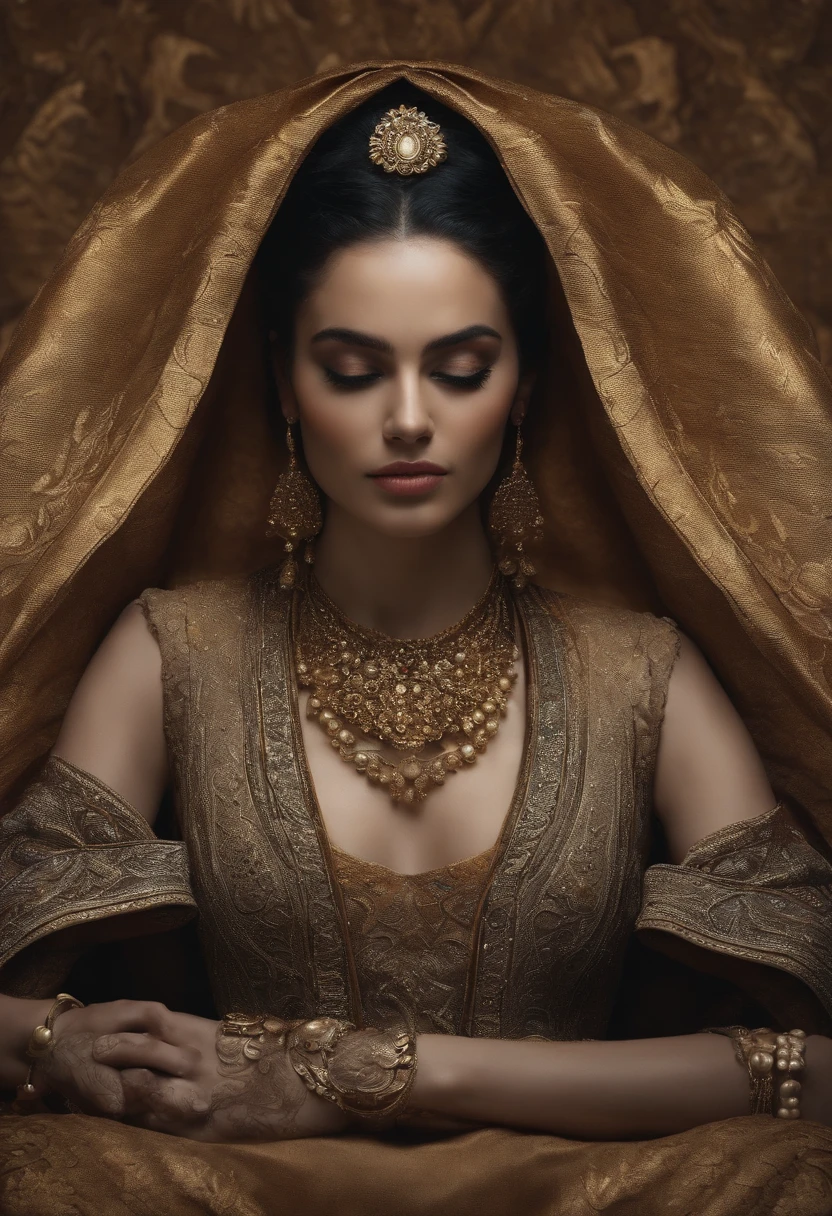 um retrato de um zangado, Egito Deus, roupa intrincada, epic realistic, kit, aesthetic, cinemactic, detalhes insanos, hiperdetalhado, cores esmaecidas, cores silenciadas, filme granulado, slate, lute, assustador, vinheta, tomb inside, caneca, Arte por Rutkowski,