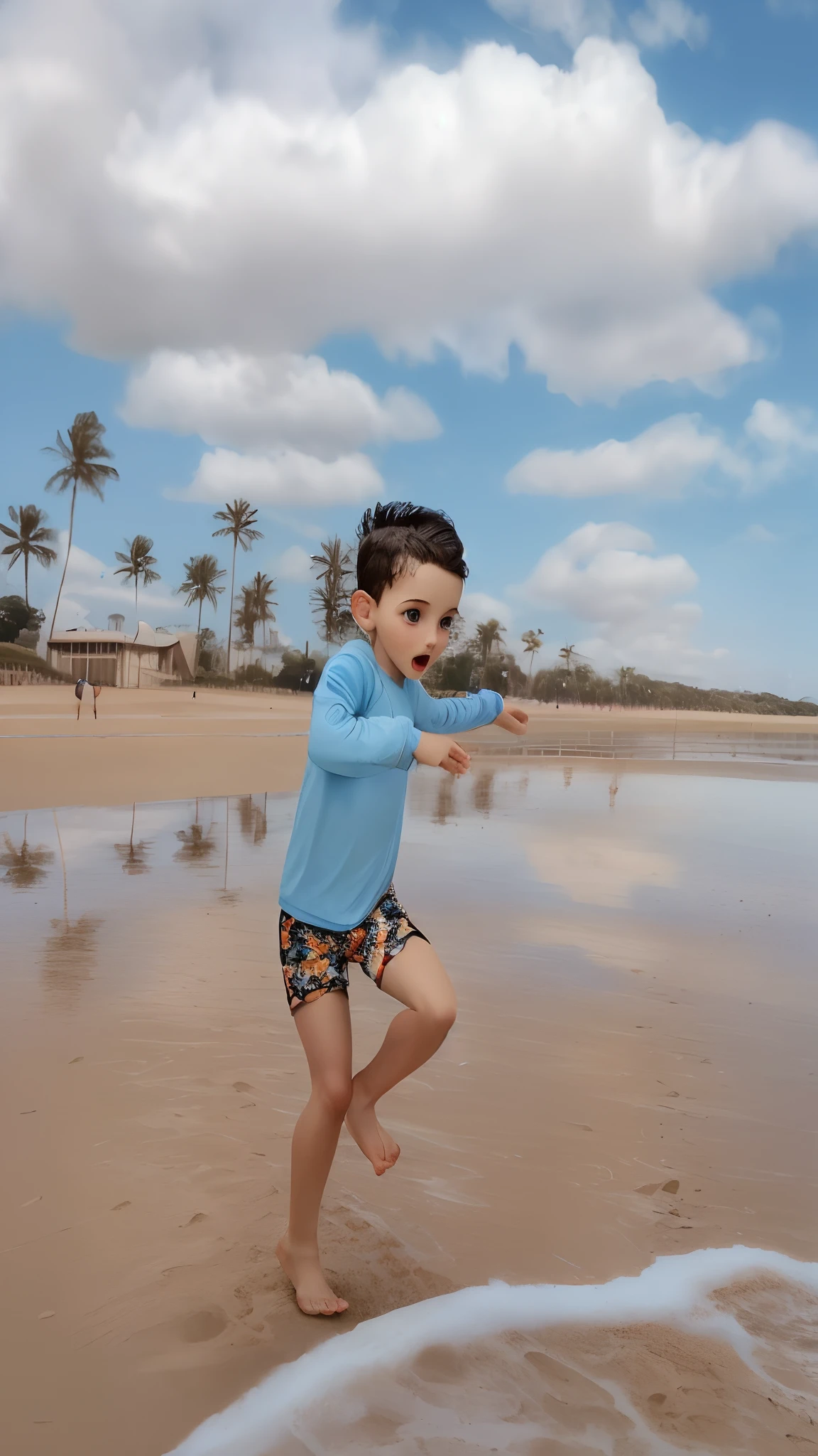 Disney Pixar , Child running in lane, melhor qualidade
