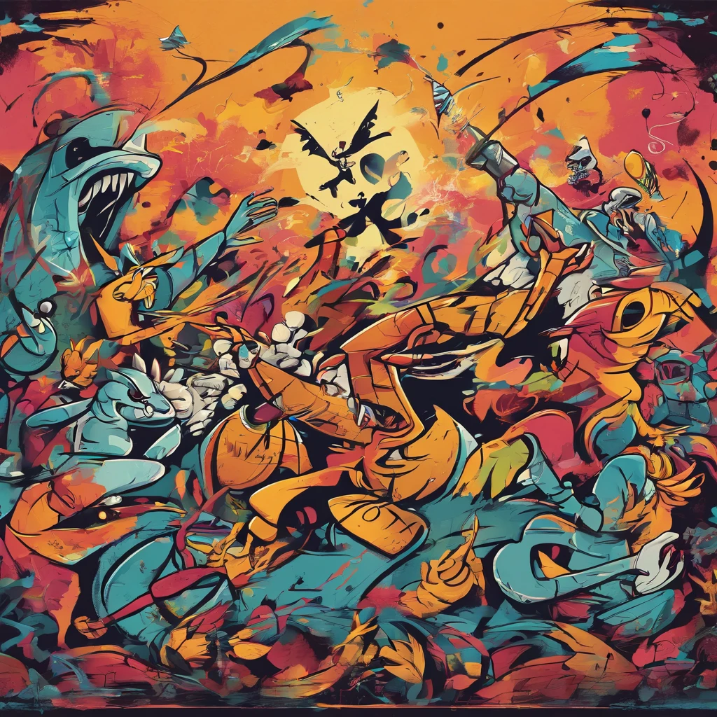 Anthropomorphic, Dancing locusts in the style of Disney animation are caught in their hands, flat, vectorised, 8K resolution, Masterpiece, and super detailed.