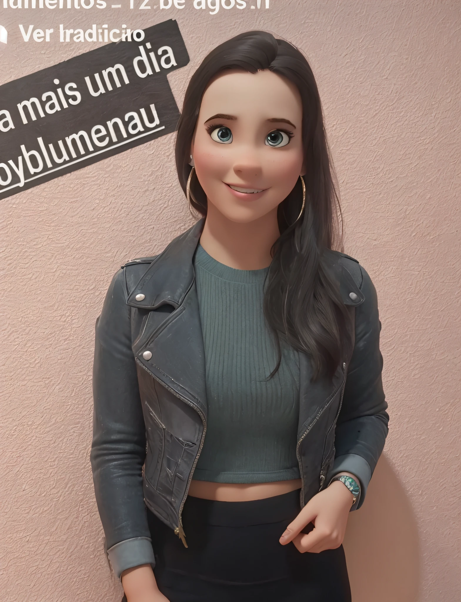 Uma mulher estilo disney, alta qualidade, melhor qualidade