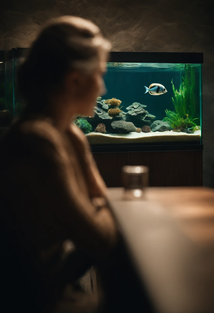 Best Quality, masuter piece, aquariums,lanthanum,perspective,people