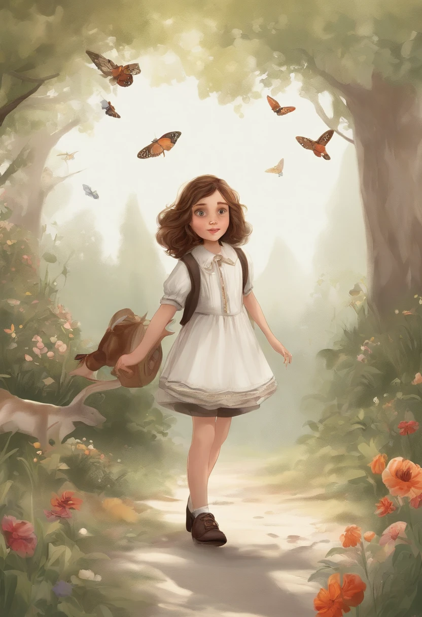 Insect little girl