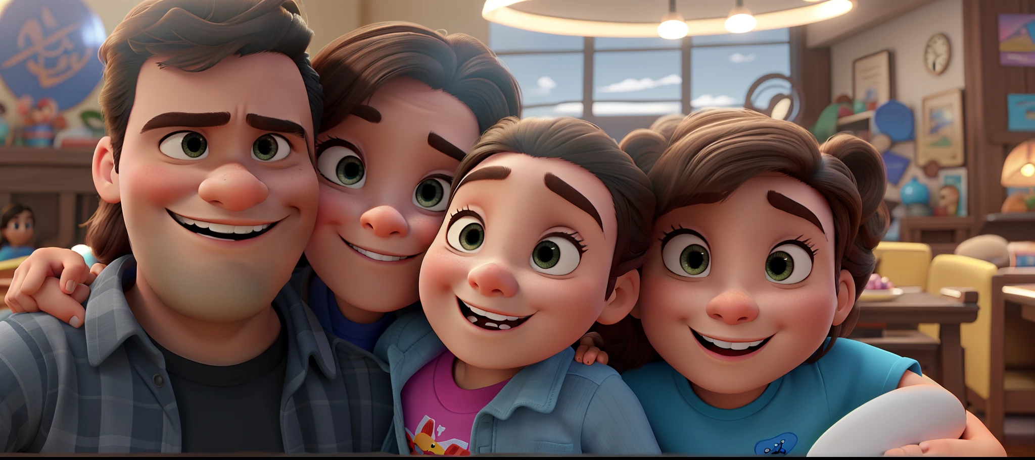 uma familia disney pixar, alta qualidade, melhor qualidade