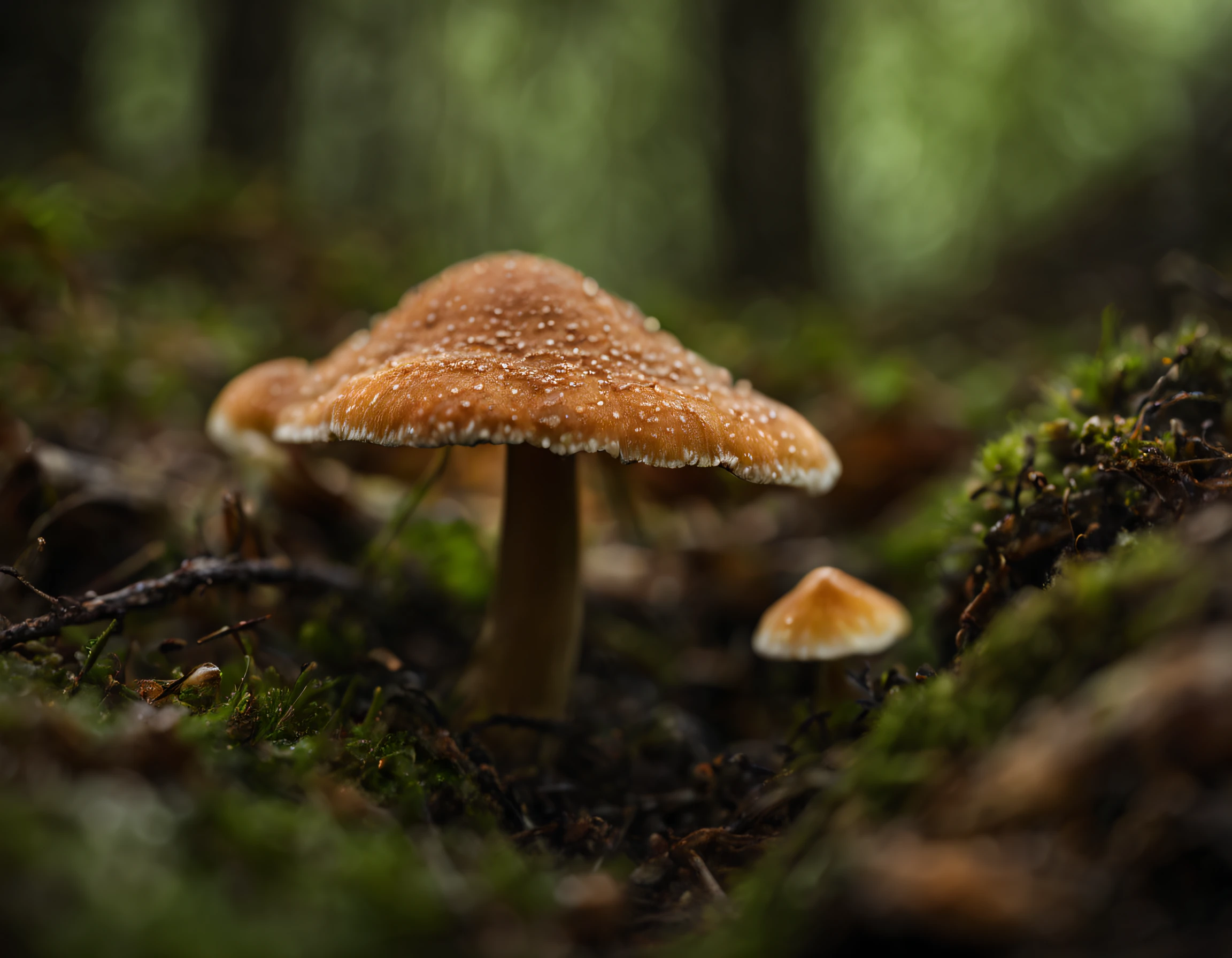 dslr.super detailed, mistic, fungi, close up, forest